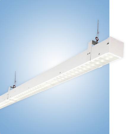 Светильник Слимлайт серия vs311-75 с протоколом управления Dali с рассеивателем микропризма
